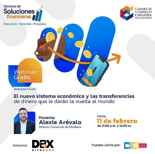 Webinar sobre El Nuevo Sistema Económico y las transferencias de dinero que le darán la vuelta al mundo 