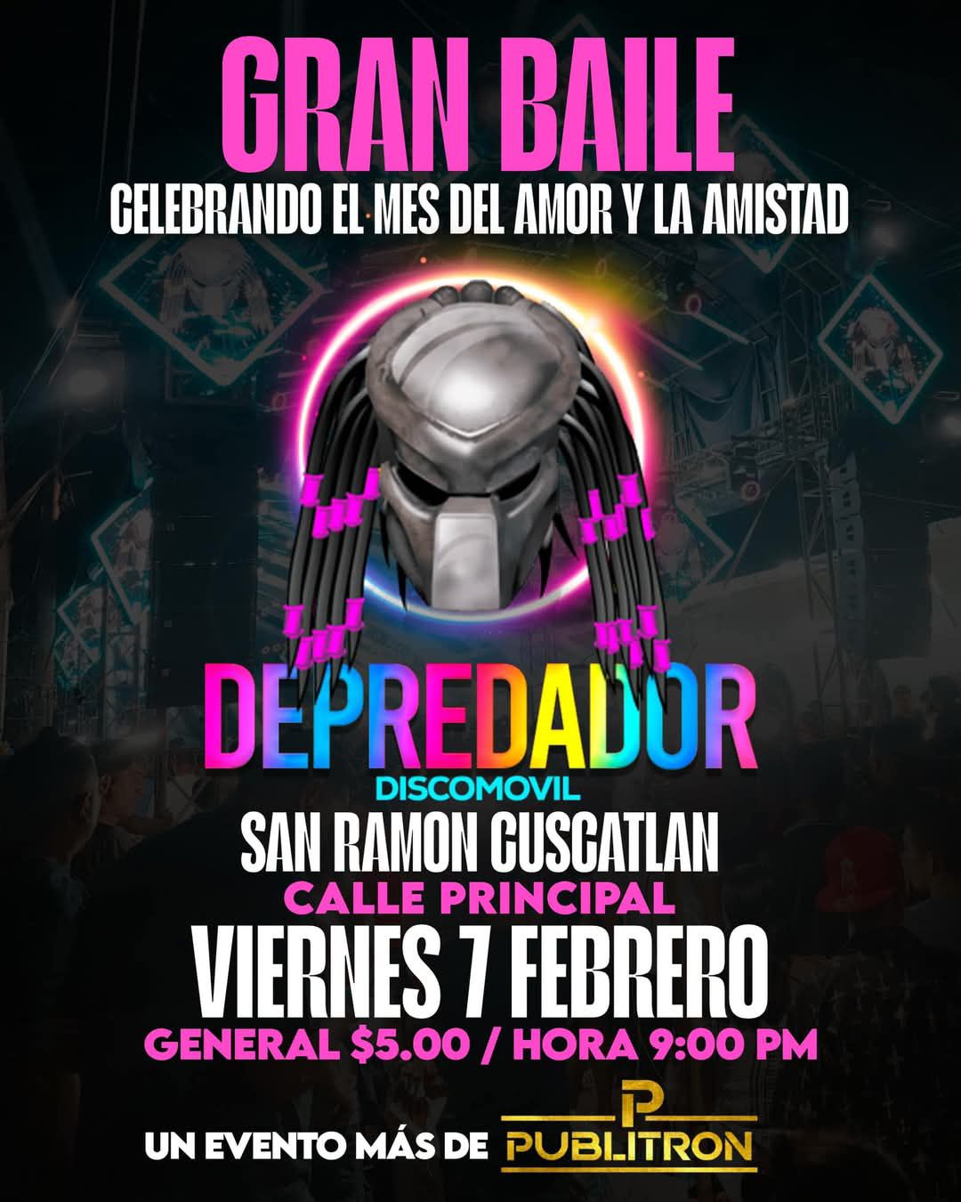 Gran Baile de Celebración del mes del Amor y la Amistad 