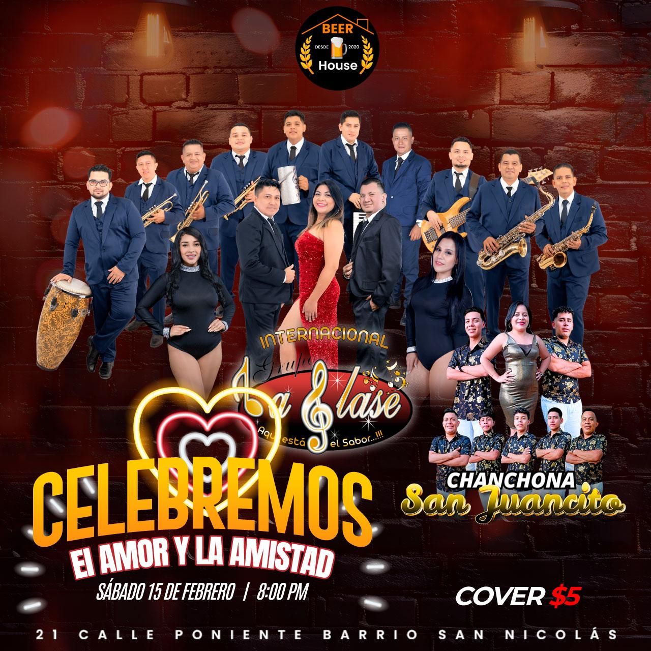 Celebremos el Amor y la Amistad en Beer Hause SM