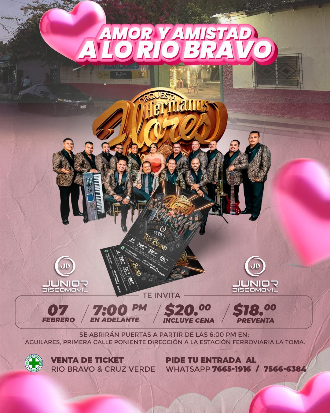 AMOR Y AMISTAD A LO RIO BRAVO