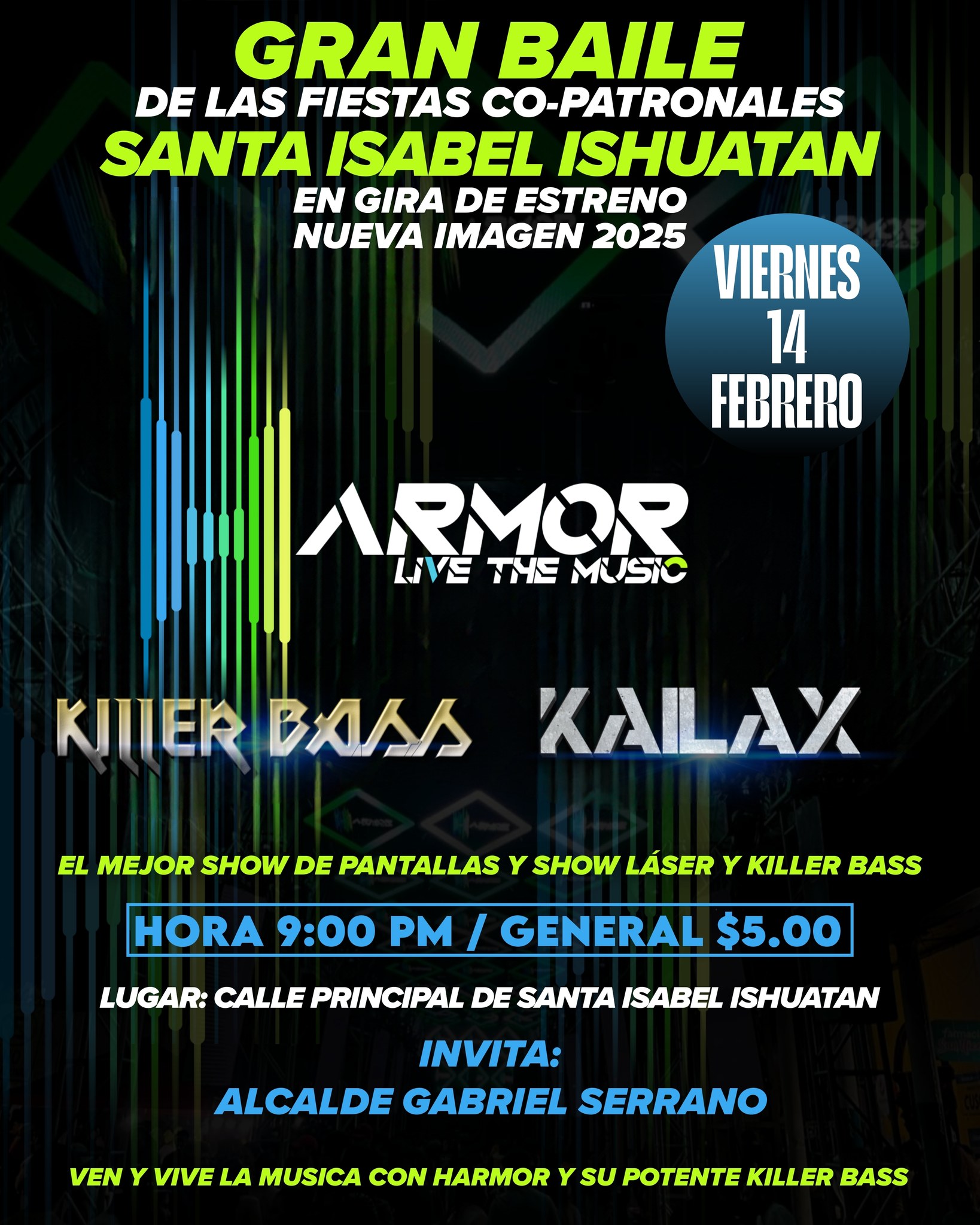 ¡GRAN FIESTA BAILABLE!