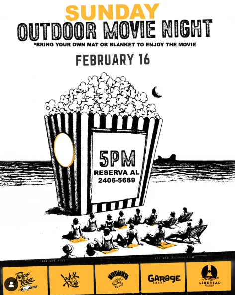 ¡Noche de cine bajo las estrellas! 🌟