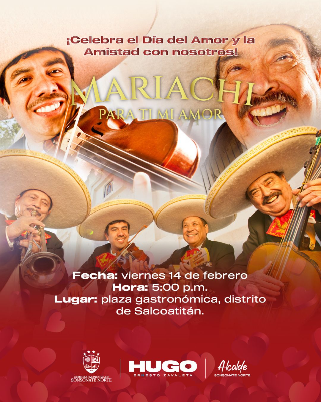  ¡Celebra el Día del Amor y la Amistad Con Mariachis!