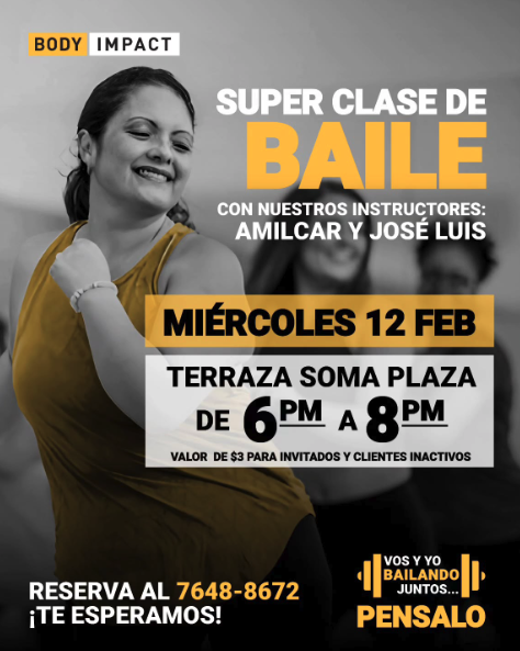 SUPER CLASE DE BAILE 