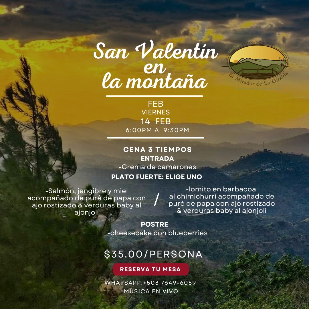 Celebración de San Valentin en la Montaña 