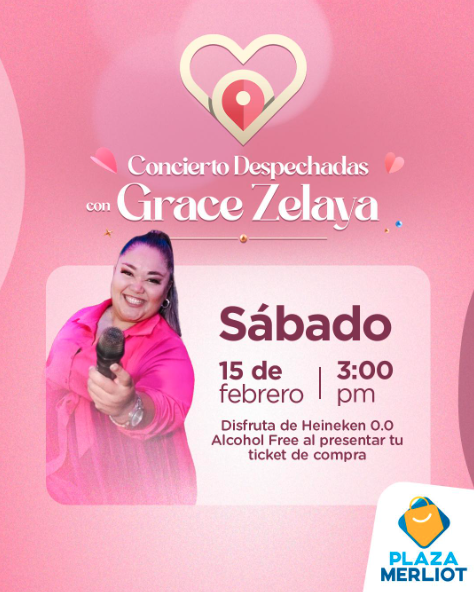 Concierto Despechadas con Grace Zelaya