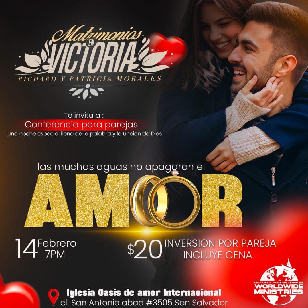 CONFERENCIA PARA PAREJAS, 14 FEBRERO 2025