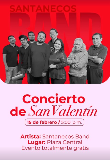 Concierto de San Valentín en Centro Comercial La Zarzamora 