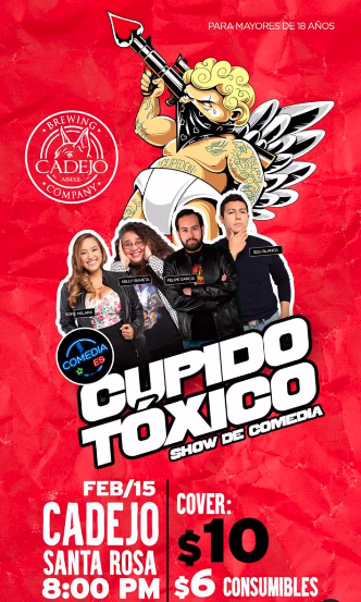 Especial de Comedia ¨Cupido Tóxico¨