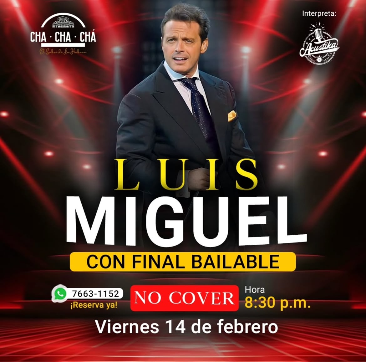 ESPECIAL LUIS MIGUEL CON FINAL BAILABLE