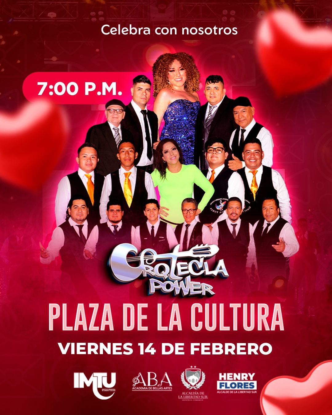 Especial de San Valentín en Plaza de la Cultura 