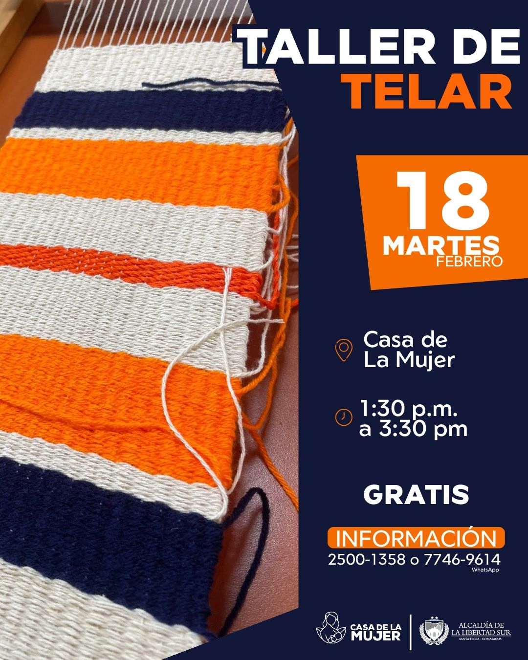 Taller de Telar en Santa Tecla 