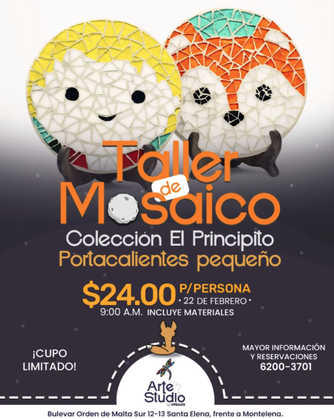 Taller de Mosaico edición "El Principito"