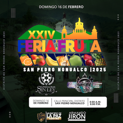 XXIV festival de la fruta en el Distrito de San Pedro Nonualco