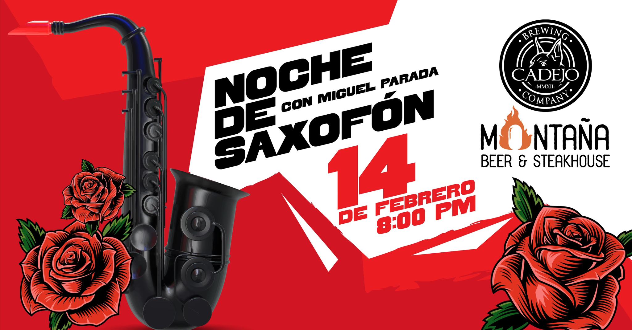 Especial Noche de Saxofón en Cadejo Montaña 
