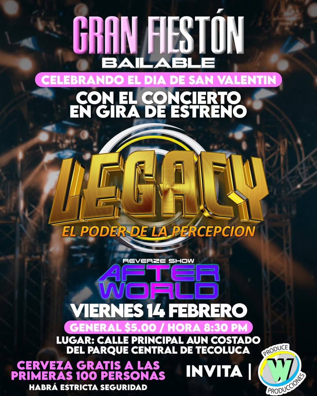 Gran Fiestón Bailable en Tecoluca 