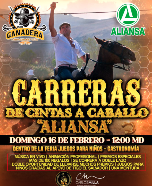 La Feria Ganadera Ahuachapán 2025 