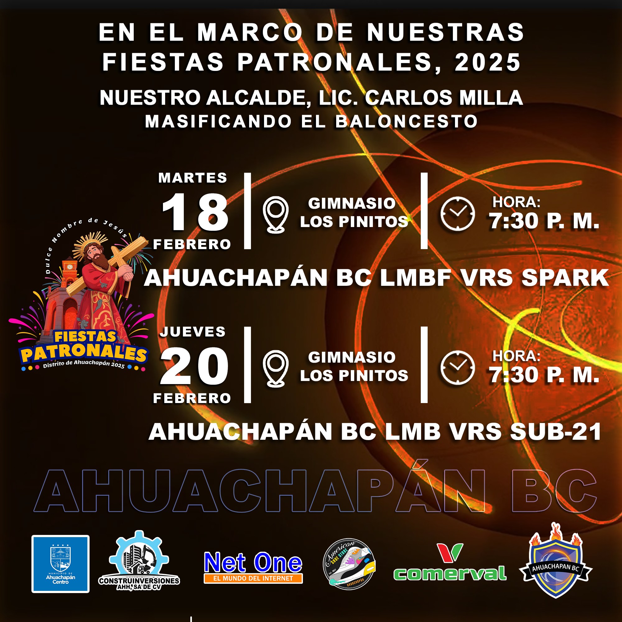  Ahuachapán BC LMBF VRS SPARK⛹️