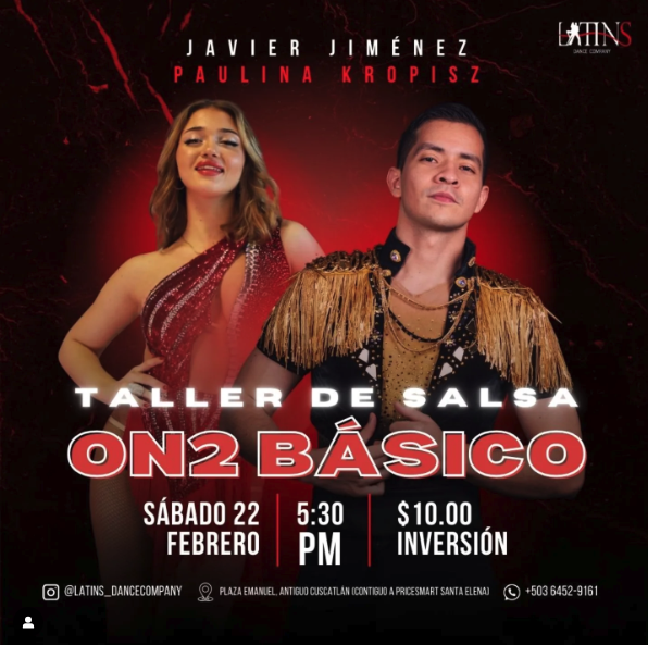 TALLER DE SALSA ON2 BÁSICO