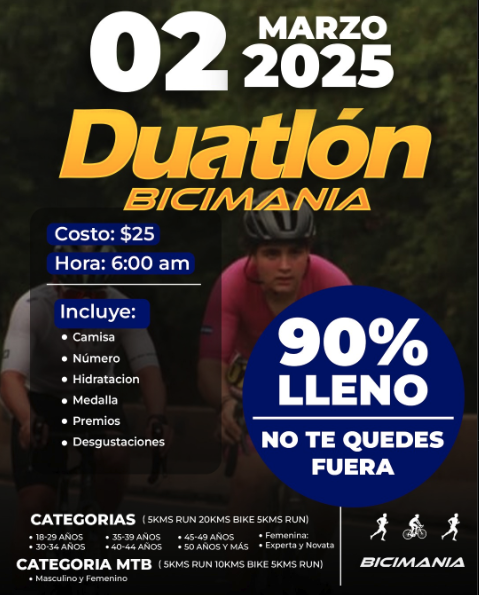 Duatlón con Bicimania 