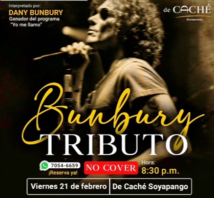TRIBUTO A BUNBURY