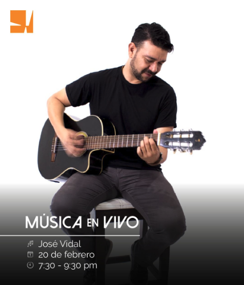 Música en vivo gracias a José Vida 🎙