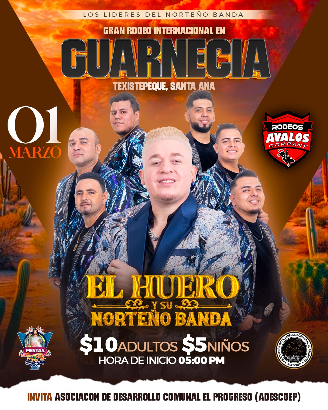 Gran Rodeo Internacional en Guarnecia 