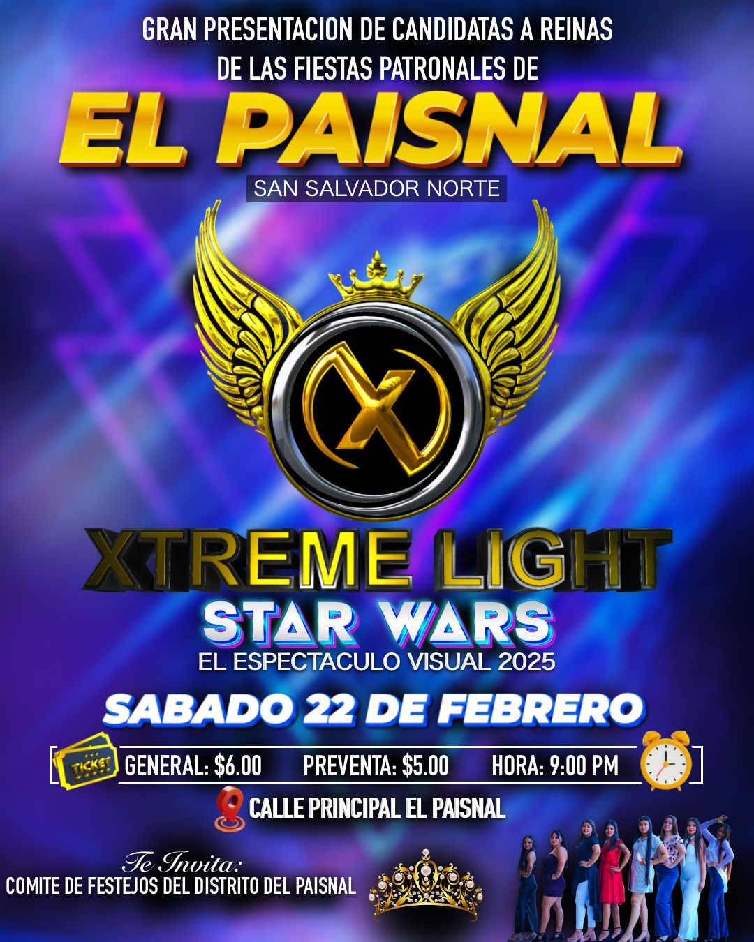 Baile de Presentación de Candidatas a Reinas de las Fiestas Patronales 