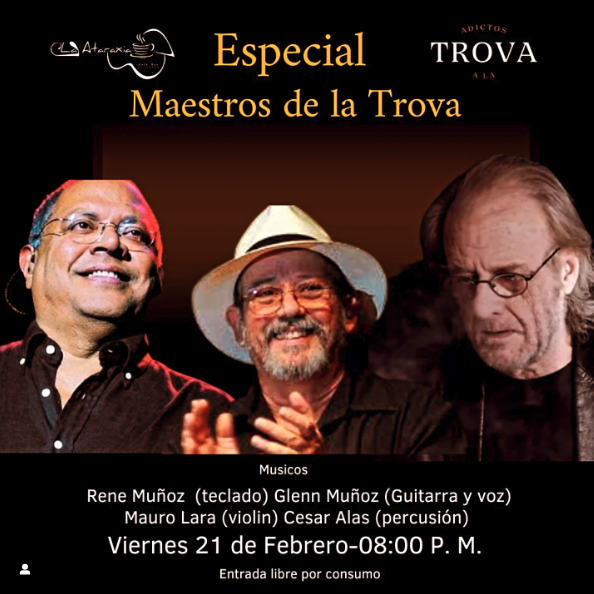 🌿✨ Noche de Trova: Especial Maestros de la Trova ✨🌿