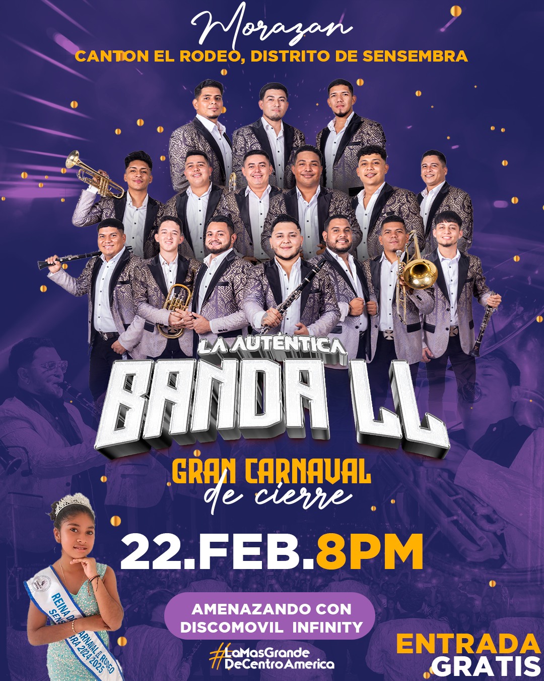 🎉🎺 ¡Gran Carnaval de Cierre en Morazán! 🎺🎉