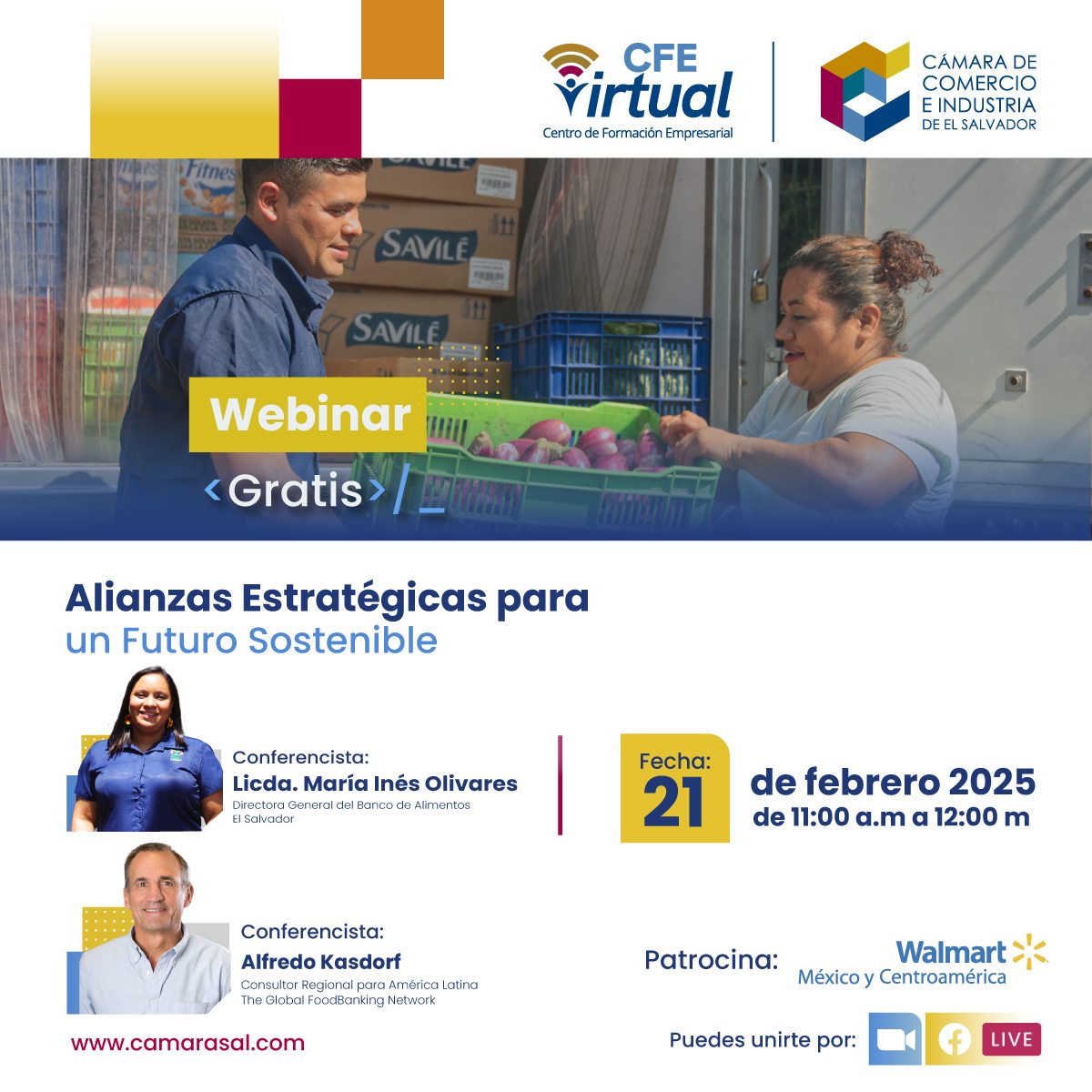 Webinar gratuito: "Alianzas Estratégicas para un Futuro Sostenible" 