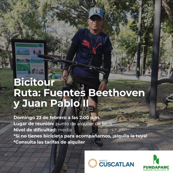 ¡Bicitour hacia Fuentes Beethoven y Juan Pablo II!