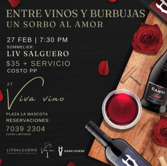 Especial entre vinos y burbujas un sorbo al amor 