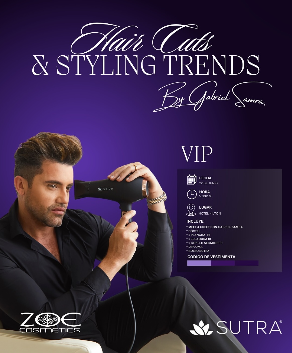 ¡Gabriel Samra en El Salvador 2025!🇸🇻💜✨