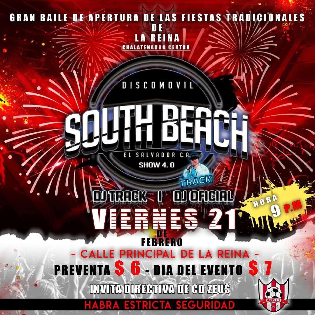 Gran Baile de Apertura de las Fiestas Tradicionales en Chalatenango Centro 