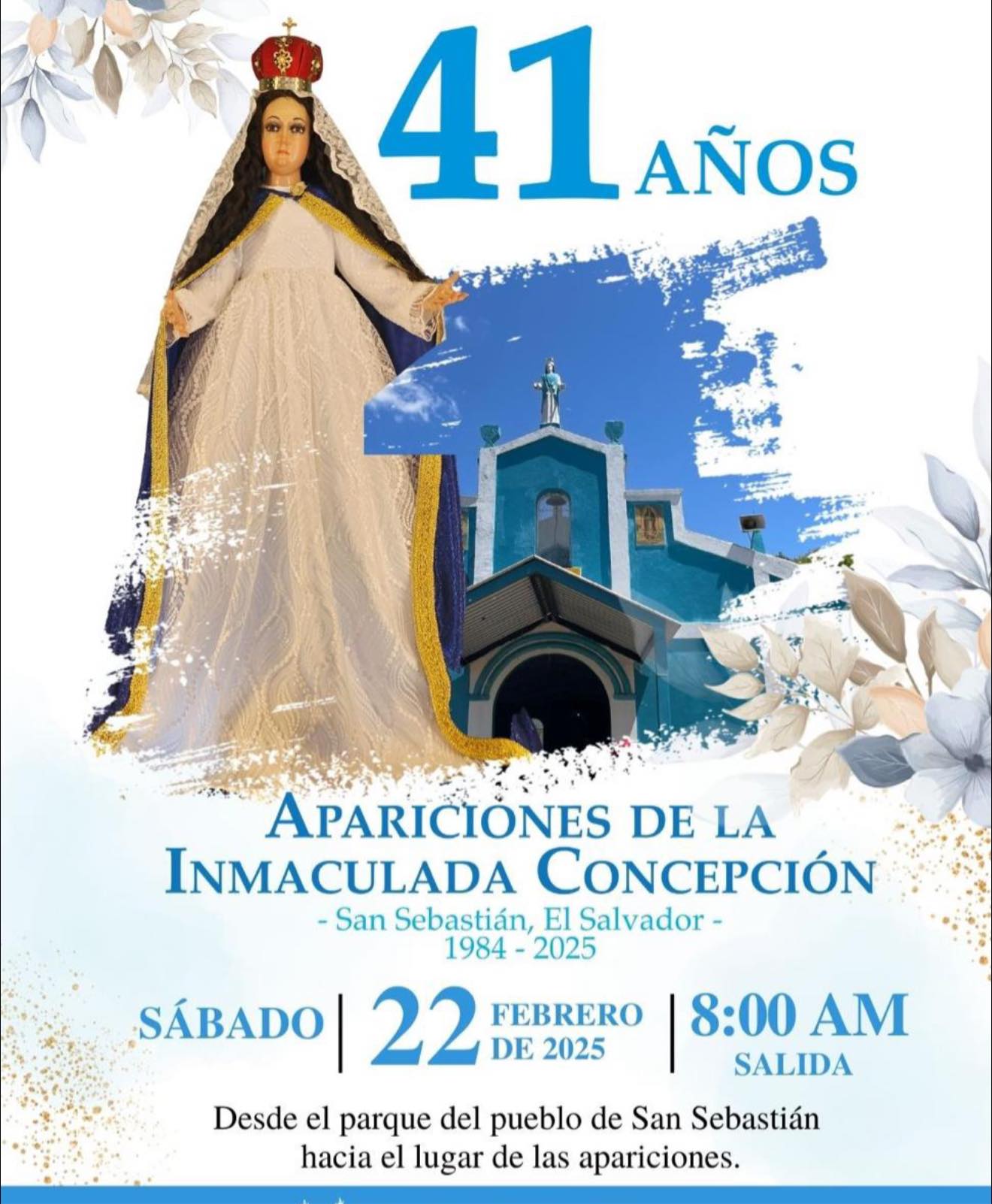 41 Años de Aniversario de Apariciones de la Inmaculada Concepción 