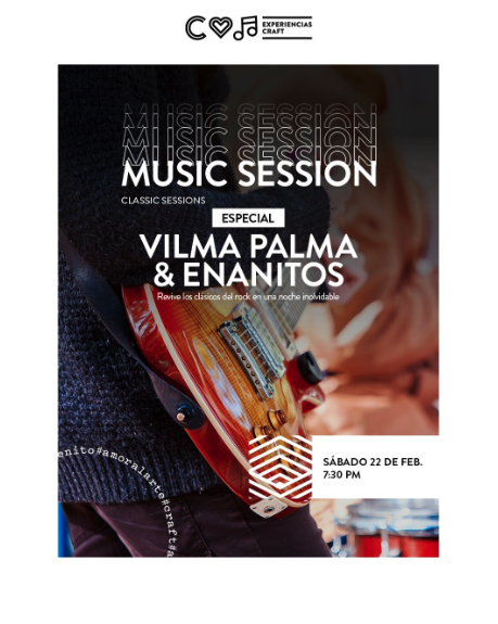 Sesión Musical - Vilma Palma y Enanitos 