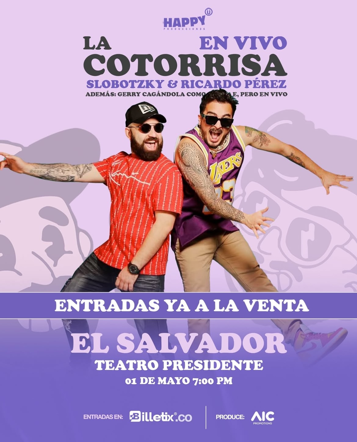 LA COTORRISA EN VIVO EN EL SALVADOR 2025