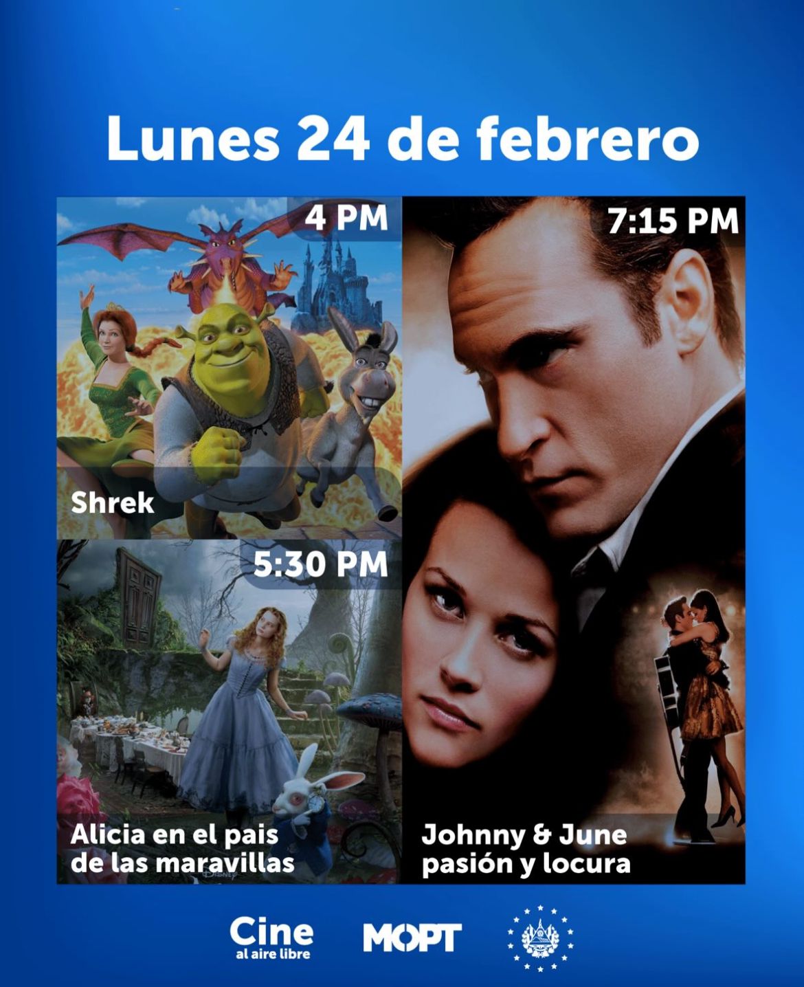 Tarde de cine al aire libre