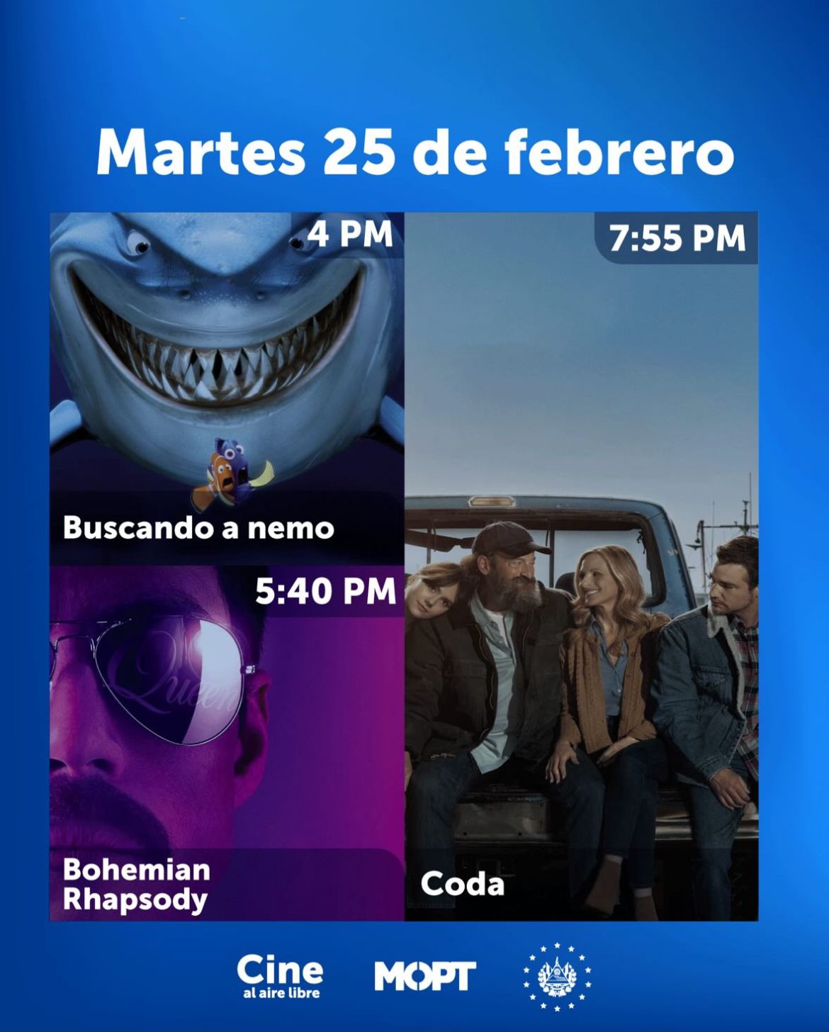 Tarde de cine al aire libre 