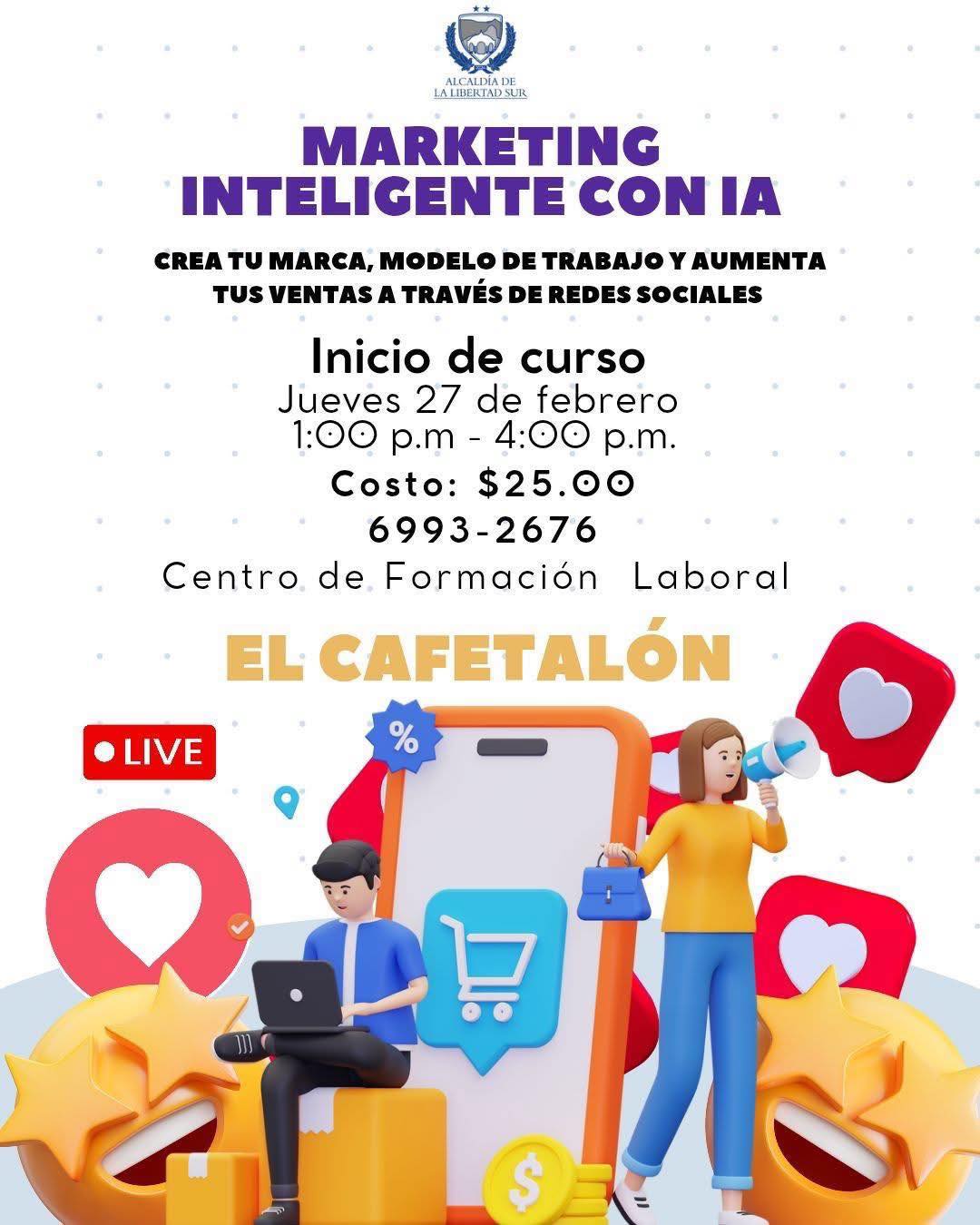 TALLER DE  MARKETING INTELIGENTE CON IA