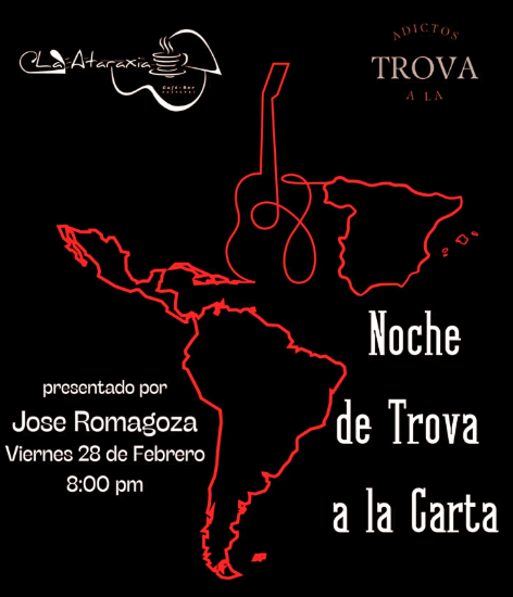 Sesión Adictos a la Trova presenta: TROVA A LA CARTA con José Romagoza 🎤