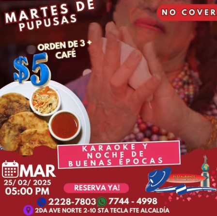 KARAOKE Y NOCHE DE BUENAS ÉPOCAS