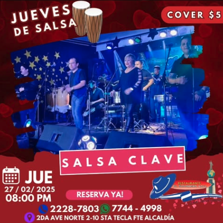 JUEVES DE SALSA CON SALSA CLAVE