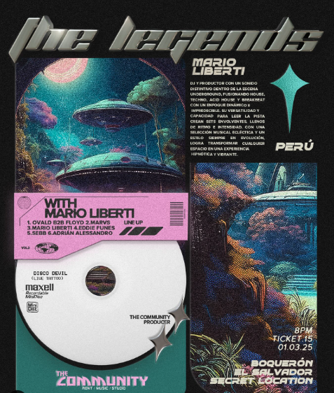 THE LEGENDS WITH MARIO LIBERTI