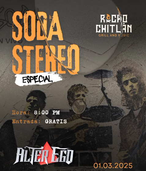 Tributo Soda Stereo por Alter Ego