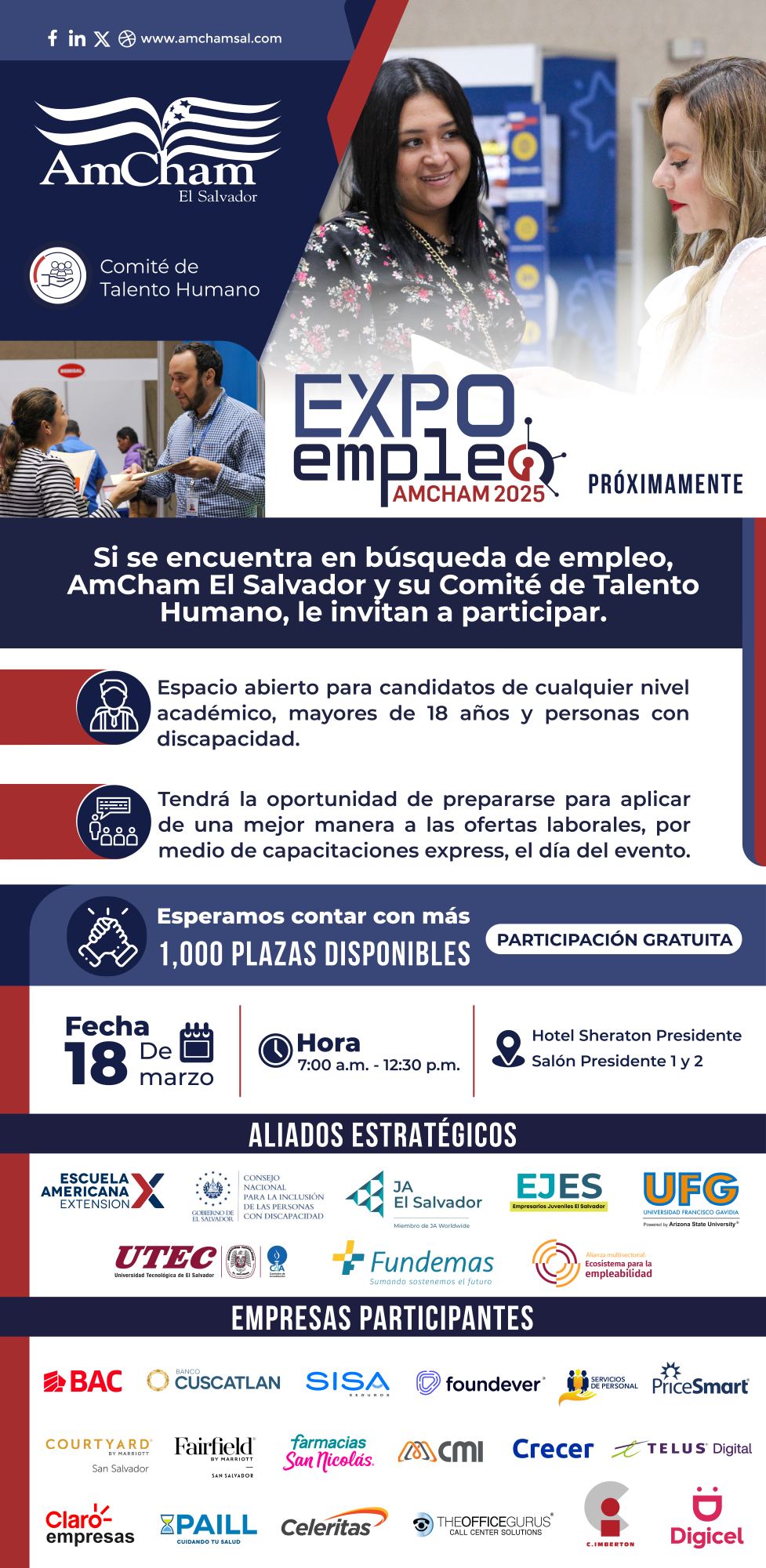  EXPO EMPLEO AMCHAM 2025