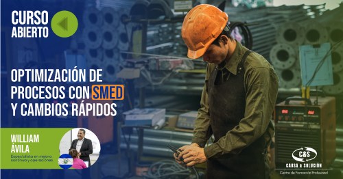 CURSO ABIERTO-OPTIMIZACIÓN DE PROCESS CON SMED Y CAMBIOS RÁPIDOS