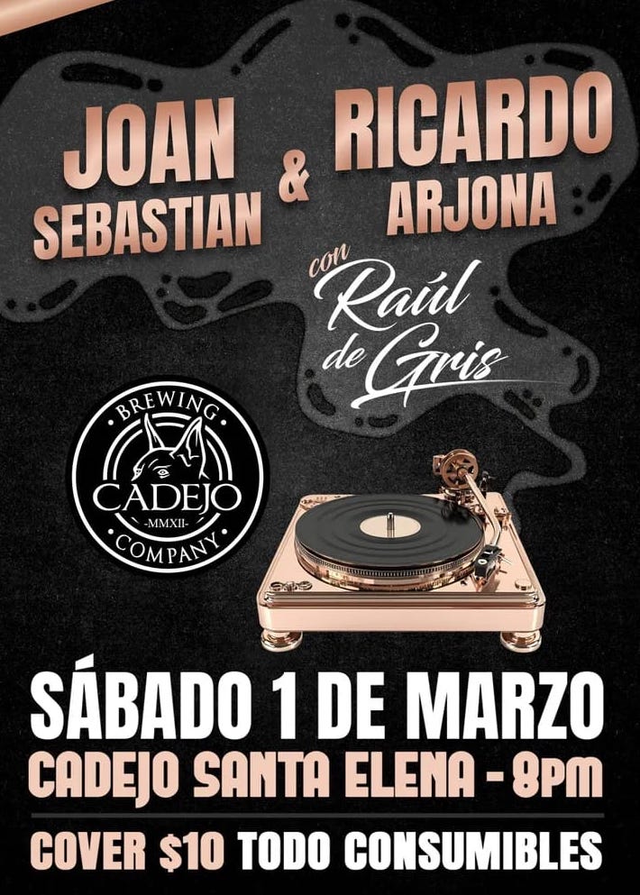 ESPECIAL JOAN SEBASTIAN Y RICARDO ARJONA