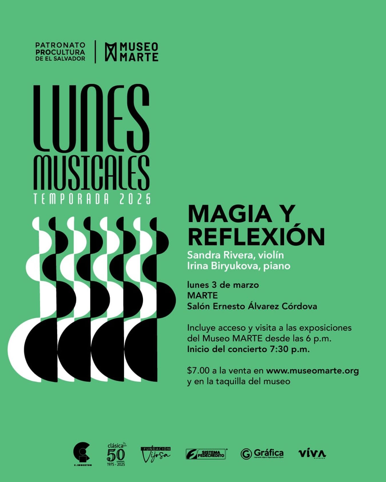  LUNES MUSICALES 2025!